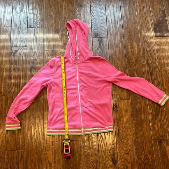 Lilly Pulitzer Pink Zip Up Hoodie with FOUR Pockets 🌴👏🏽 - Picture 5 of 7